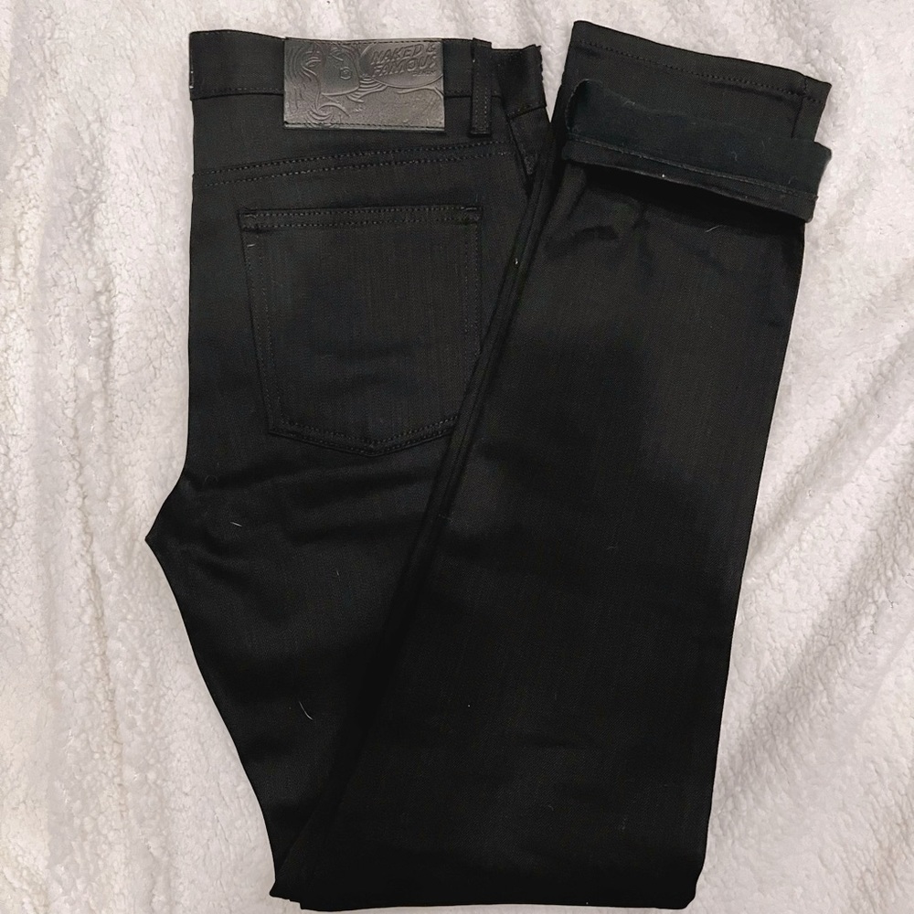 Black Cashmere Denim - Super Guy Fit